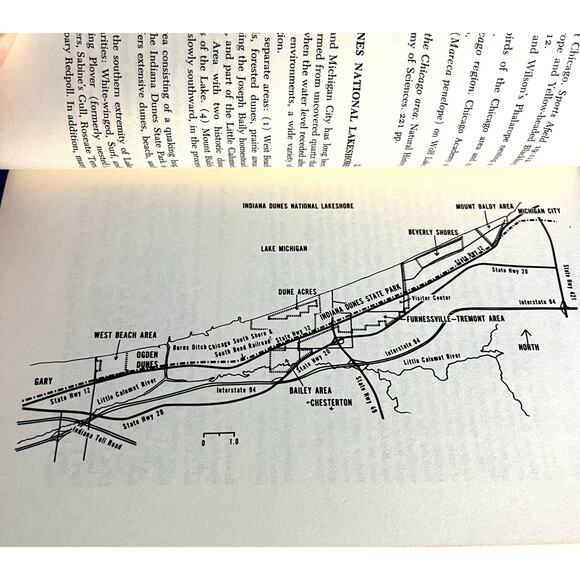 Indiana Birds & Their Haunts Checklist Guide 1979 Keller Birding Vintage Book - Picture 7 of 8